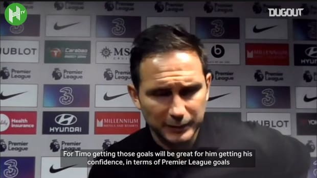 Lampard praises Werner after 'frustrating' Southampton draw